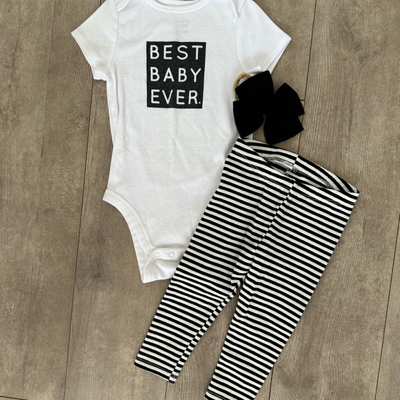 Baby girl 18 month matching outfit set 3 pieces - Picture 8 of 10
